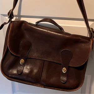 Vintage Coach carrier briefcase messenger bag
